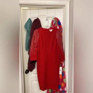 Calvin Klein Red Dress